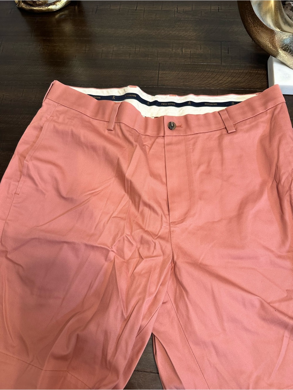 Brooks Brothers Salmon Pink Chino Pants